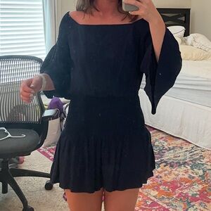 Free People Navy Blue Dress